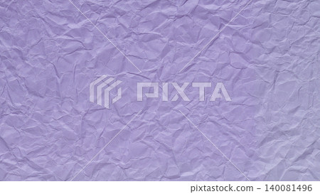 Lavender purple crumpled paper texture background with wrinkled surface and natural fold pattern Lavender purple crumpled paper texture background with wrinkled surface and natural fold pattern 140081496