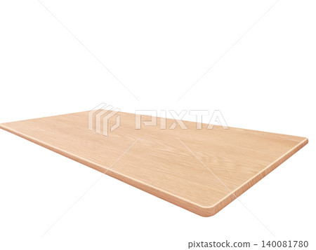 An empty, slanted wooden table on a white background. An empty, slanted wooden table on a white background. 140081780