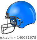 American Football Helmet 140081978