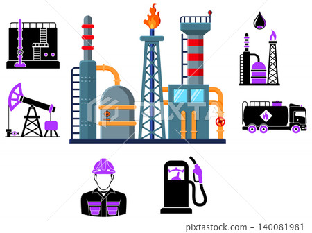Oil Industry Infographics Oil Industry Infographics 140081981