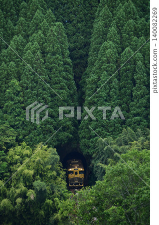 A certain train in the cedar tunnel A certain train in the cedar tunnel 140082269