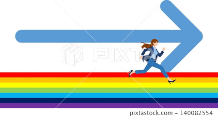 實現目標的路線圖插圖 實現目標的路線圖插圖 140082554