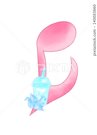Musical notes with fantastical drinks Musical notes with fantastical drinks 140083660