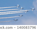 [Hokkaido, Kamifurano] Blue Impulse Flight Commemorating the 71st Anniversary of the Founding of Kamifurano Garrison 140083796
