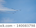 [Hokkaido, Kamifurano] Blue Impulse Flight Commemorating the 71st Anniversary of the Founding of Kamifurano Garrison 140083798