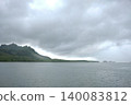 Gloomy Tropical Coastline Under Heavy Rain Clouds in Krabi 140083812