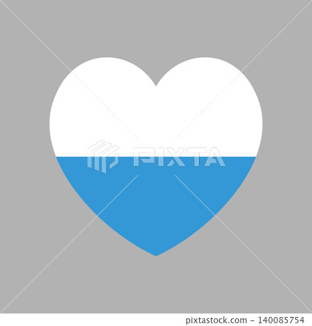 Bavaria flag heart icon, badge. Free german State of Bavaria flag button, sticker, banner, background in heart shape. Bavaria flag heart icon, badge. Free german State of Bavaria flag button, sticker, banner, background in heart shape. 140085754