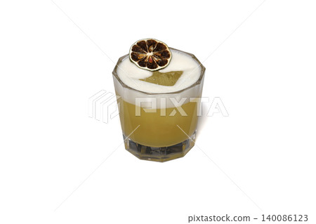 fresh alcohol coctail with fruits on the black background fresh alcohol coctail with fruits on the black background 140086123