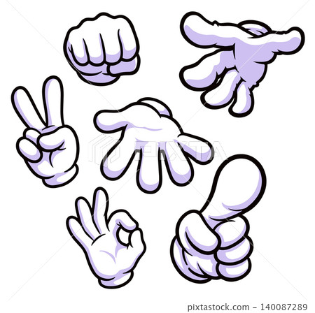 different hand shapes different hand shapes 140087289