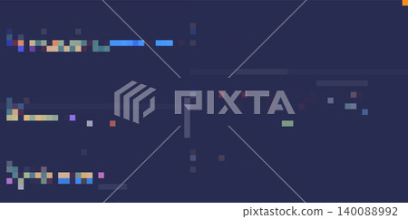 Java Programming Code. Coding Syntax Abstract Colorful Illustration 140088992