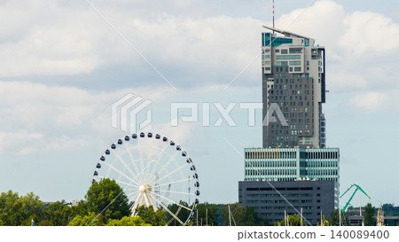 Sea towers, ferris wheel, Gdynia 140089400