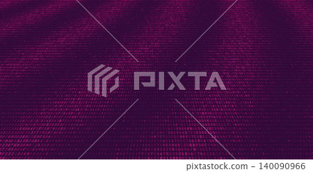 Systemic Data Matrix - Full Frame Binary Code Distribution. Perspective. Systemic Data Matrix - Full Frame Binary Code Distribution. Perspective. 140090966