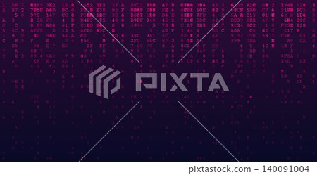 The Descending Matrix - Vertical Binary Stream with Minimalist Negative Space The Descending Matrix - Vertical Binary Stream with Minimalist Negative Space 140091004