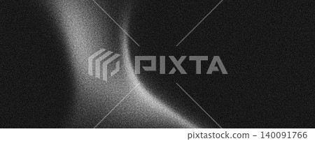 Dark grainy background, black white abstract shape, wide banner noise texture poster header cover wallpaper design, copy space Dark grainy background, black white abstract shape, wide banner noise texture poster header cover wallpaper design, copy space 140091766