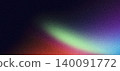 Grainy background, red purple green vibrant color shape on black backdrop, abstract dark noise texture banner poster header cover wallpaper design 140091772