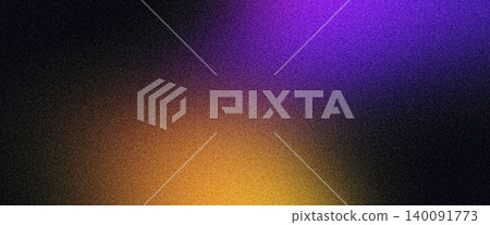 Orange purple black grainy background, noise texture vibrant color gradient shape, abstract dark banner poster header backdrop cover wallpaper design Orange purple black grainy background, noise texture vibrant color gradient shape, abstract dark banner poster header backdrop cover wallpaper design 140091773