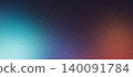 Glowing grainy background, noise texture pink blue vibrant color gradient shape on black backdrop, dark banner poster header cover wallpaper design 140091784