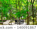 Cafe in the forest 140091867