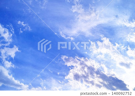 藍色的天空和雲圖像 140092752