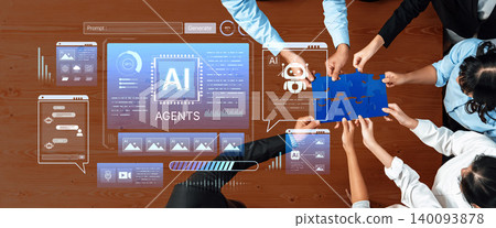 AI agents control dashboard for prompt generation and workflow monitoring. Corpus 140093878