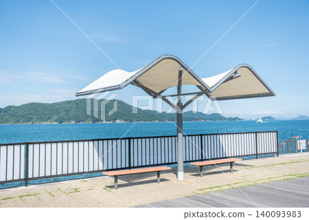 Mie Prefecture, Toba City: Toba Marine Terminal, Toba Port, and the view from Toba Marine Terminal. Mie Prefecture, Toba City: Toba Marine Terminal, Toba Port, and the view from Toba Marine Terminal. 140093983