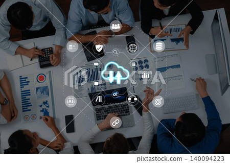 Cloud storage and digital file management network concept Parse Cloud storage and digital file management network concept Parse 140094223