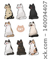 Smiling cat 140094407