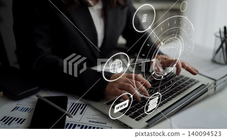 Programmer Coding with Digital Interface and Language Overlays Funnel Programmer Coding with Digital Interface and Language Overlays Funnel 140094523