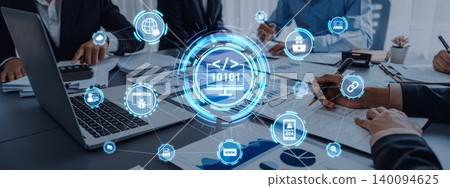Programmer Coding with Digital Interface and Language Overlays Entice Programmer Coding with Digital Interface and Language Overlays Entice 140094625