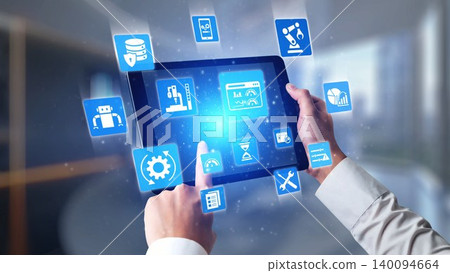 Predictive maintenance icons for industrial automation and smart factory Gist Predictive maintenance icons for industrial automation and smart factory Gist 140094664