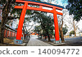 Hanazono Shrine, Shinjuku, Tokyo: A tranquil oasis amidst the hustle and bustle of the city. 140094772