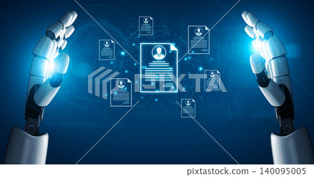 AI platform for global talent acquisition scanning and selecting candidate resumes. Fermion 140095005