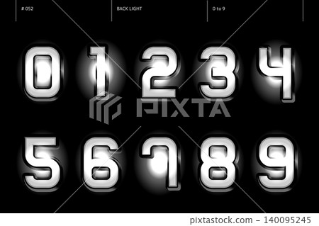 背光數字設定為 0 到 9_052 背光數字設定為 0 到 9_052 140095245