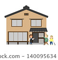 Foreigners staying in traditional Japanese houses 140095634
