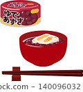 一碗罐裝煮紅豆和甜紅豆湯 140096032