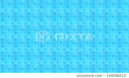 Abstract background pattern of blue pixel grid Abstract background pattern of blue pixel grid 140096618