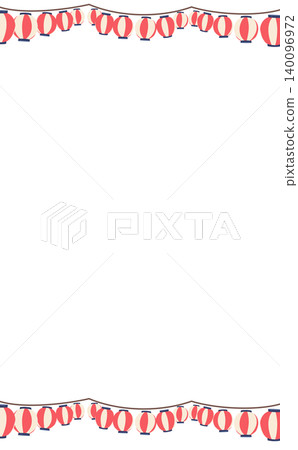 Festival lantern illustration 2_vertical Festival lantern illustration 2_vertical 140096972
