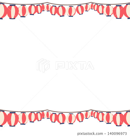 Festival lantern illustration 2_square Festival lantern illustration 2_square 140096973