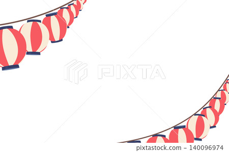 節日燈籠插圖 3_橫向 節日燈籠插圖 3_橫向 140096974