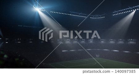 Stadium at night Stadium at night 140097385