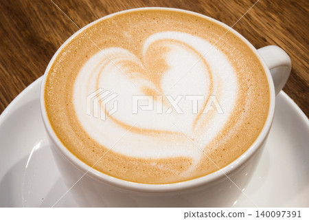 Close-up of latte art Close-up of latte art 140097391