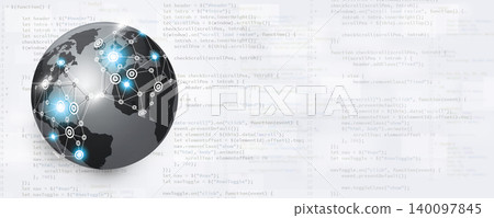 front-end web developing for global connections banner front-end web developing for global connections banner 140097845