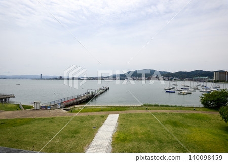 琵琶湖大津會館:觀景台及琵琶湖景色 琵琶湖大津會館:觀景台及琵琶湖景色 140098459