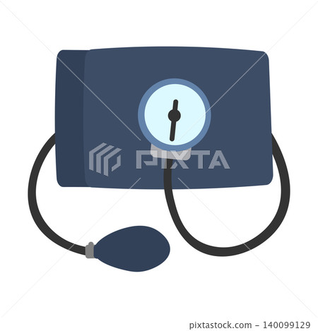 Illustration of an aneroid sphygmomanometer Illustration of an aneroid sphygmomanometer 140099129