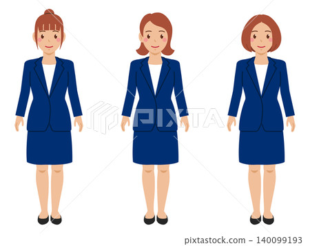 【全身照】一位年輕女子身穿T卹,雙臂自然下垂,下身穿著海軍藍裙裝。 【全身照】一位年輕女子身穿T卹,雙臂自然下垂,下身穿著海軍藍裙裝。 140099193