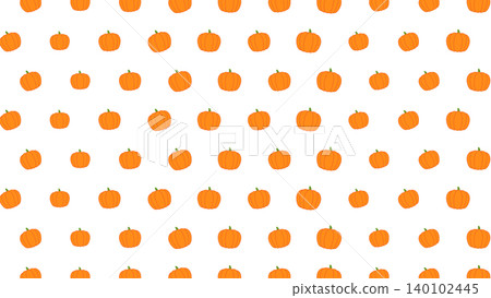 Halloween pumpkin pattern background illustration Halloween pumpkin pattern background illustration 140102445