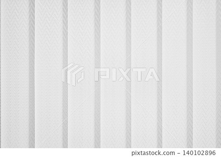 White Vertical Striped Vinyl Blind Background. White Vertical Striped Vinyl Blind Background. 140102896
