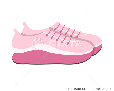Pink women s sneakers clip art Pink women s sneakers clip art 140104702