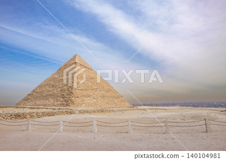 The Great Pyramid of Giza in Cairo, Egypt 140104981