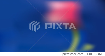 Gentle blurred tulip or rose flower on dark blue water background. Abstract ethereal florals gradient backdrop. Vector spring botanical gradation template. Soft smooth botanical blurry dreamy bg Gentle blurred tulip or rose flower on dark blue water background. Abstract ethereal florals gradient backdrop. Vector spring botanical gradation template. Soft smooth botanical blurry dreamy bg 140105361